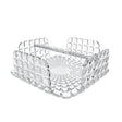 Portatovaglioli Tiffany Guzzini in materiale plastico trasparente 20x20 cm