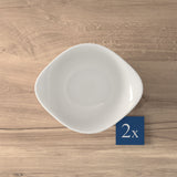 VILLEROY & BOCH Vapiano Scodella Ciotola Insalatiera Set 2 Pezzi 780ml Porcellana