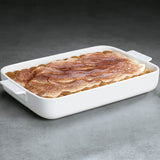 VILLEROY & BOCH Clever Cooking Teglia Rettangolare 34x24cm Porcellana Bianco