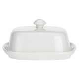Burriera con coperchio La Porcellana Bianca in porcellana bianca 13 cm
