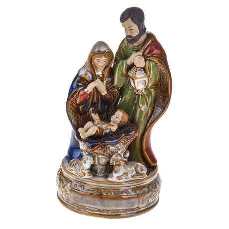 Carillon Natività Bianchi Dino in porcellana decorata 22 cm