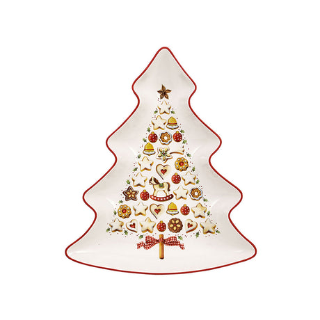 Ciotola Albero di Natale Villeroy & Boch in porcellana 26,5 cm
