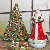 VILLEROY &amp; BOCH - Christmas Toys Memory Santa Claus Music Box 45cm