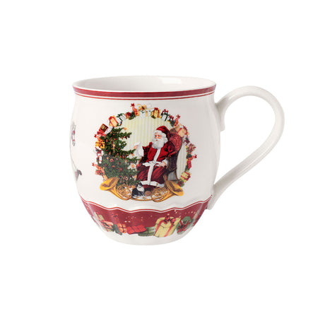 Mug Babbo Natale Villeroy & Boch in porcellana decorata 390 ml