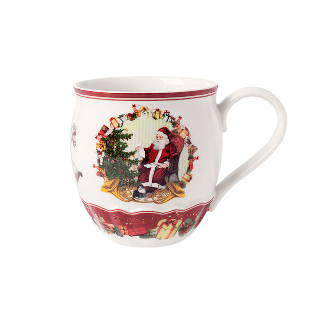 Mug Babbo Natale Villeroy & Boch in porcellana decorata 390 ml