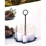 DOMESTIC RITUALS - Daria Candle Holder 6 Metal Candles 36cm H210900022