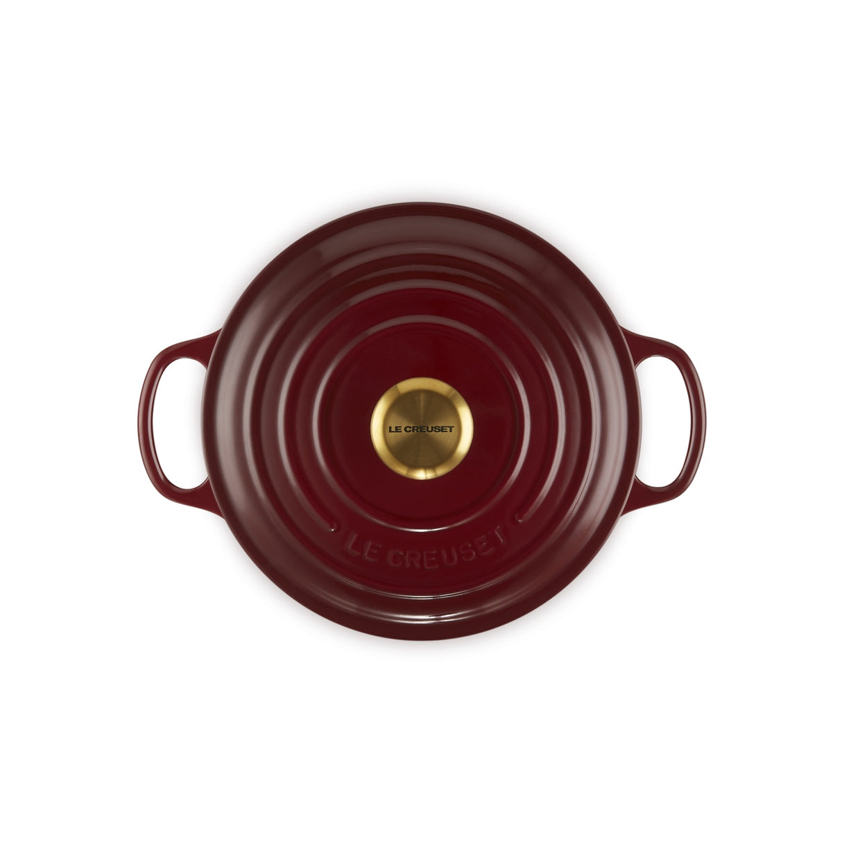 LE CREUSET Cocotte Round Evolution 24cm Rhone Vitrified Cast Iron