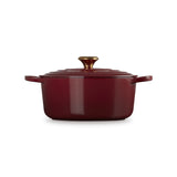 LE CREUSET Cocotte Round Evolution 26cm Rhone Vitrified Cast Iron