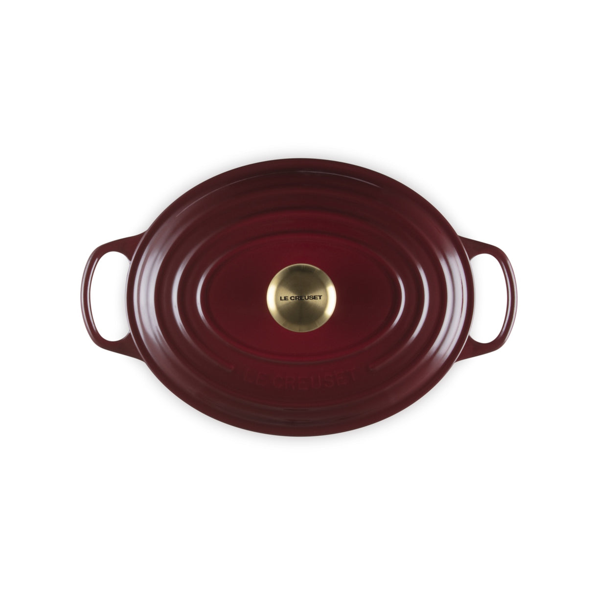 LE CREUSET Cocotte Ovale Evolution 29cm Garnet Ghisa Vetrificata