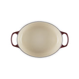 LE CREUSET Cocotte Ovale Evolution 29cm Garnet Ghisa Vetrificata