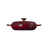 LE CREUSET Tegame Basso Evolution 26cm Garnet Ghisa Vetrificata