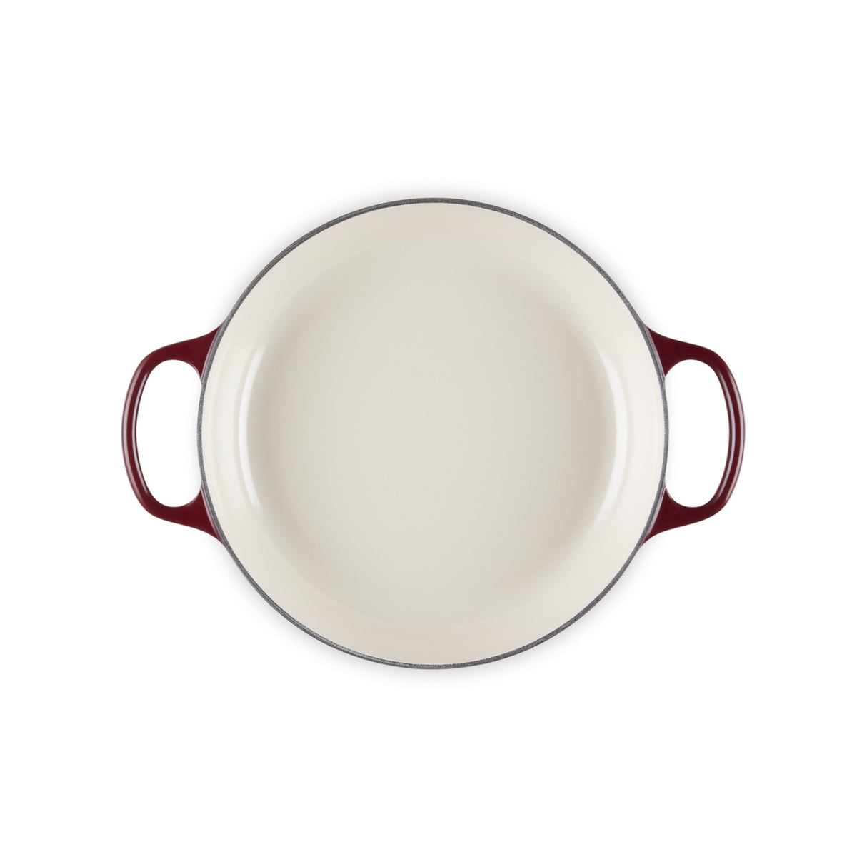 LE CREUSET Tegame Basso Evolution 26cm Garnet Ghisa Vetrificata