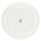 LA PORCELLANA BIANCA Dintorno Servizio Tavola Set Piatti 18 Pezzi Porcellana Bianco Bordo Verde