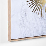 BIZZOTTO Painting Print on Canvas Palm Trees Gold Bold 82x122cm