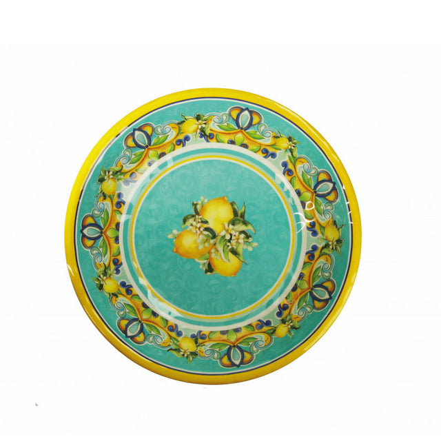 Insalatiera Citrus Brandani in melamina decoro limoni diametro 35 cm