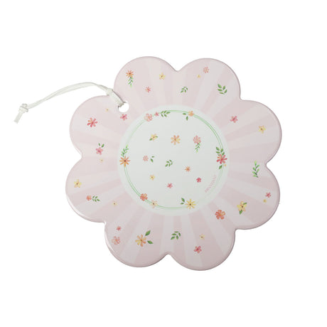 Sottopentola Polline Brandani in porcellana rosa e sughero 20 cm