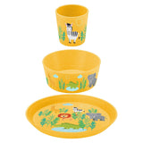 Set pappa Africa Koziol in materiale termoplastico 3 pezzi