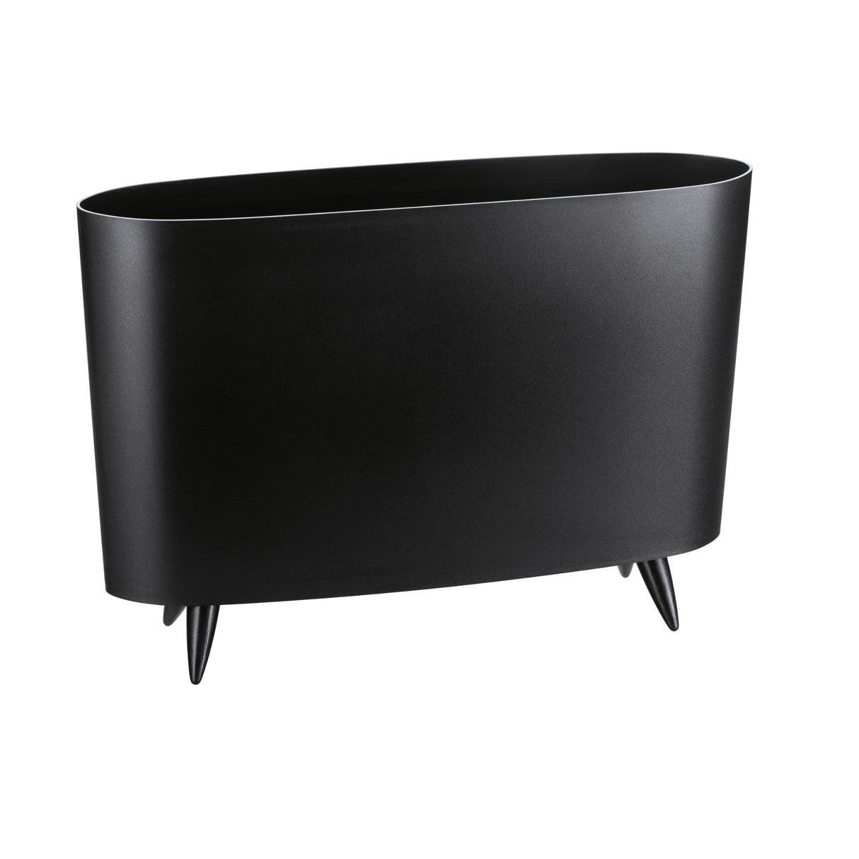 Portariviste Milano Koziol in materiale termoplastico nero 46x32 cm