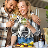 KOZIOL Set of 2 Gin Tonic Cocktail Glasses 19cm 400ml Club No. 15 Superglas Indestructible