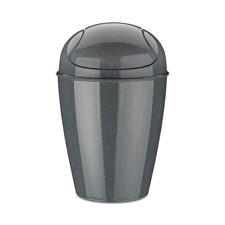 Cestino gettacarte Koziol in plastica riciclata grigia 24 cm