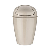 Cestino gettacarte Koziol DEL XS in plastica riciclata color sabbia 24 cm