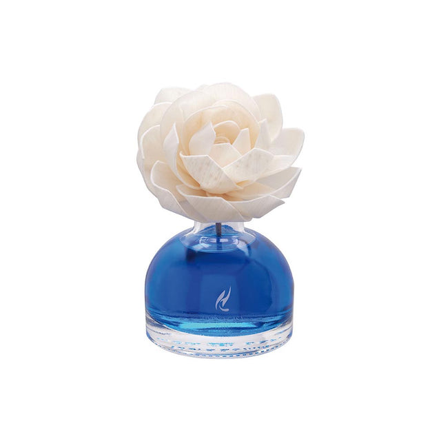 Diffusore a bastoncini Hypno Casa con fiore decorativo 100 ml Aria di mare