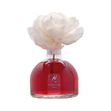 Diffusore a bastoncino Hypno Casa con fiore decorativo 250 ml melograno