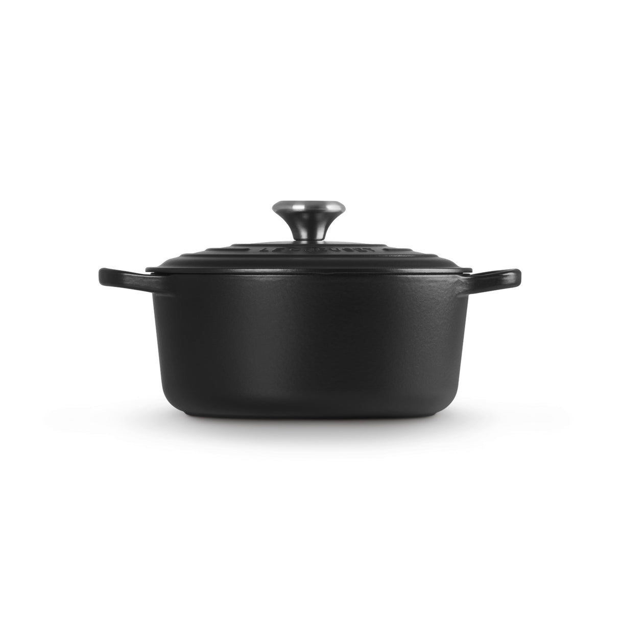LE CREUSET Cocotte Round Evolution 24cm Black Vitrified Cast Iron