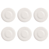 VILLEROY &amp; BOCH Afina Pasta Soup Plate 29cm Set 6 Pieces White Premium Porcelain