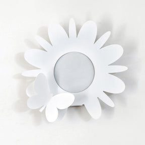Porta umidificatore Fiorello Arti & Mestieri in metallo bianco design floreale