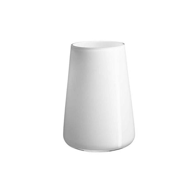 Vaso Numa Villeroy & Boch in vetro bianco a forma di goccia 20 cm