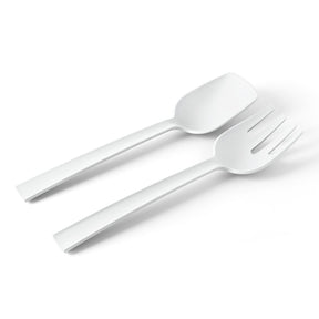Posate per insalata Blim Plus in polipropilene bianco 29 cm