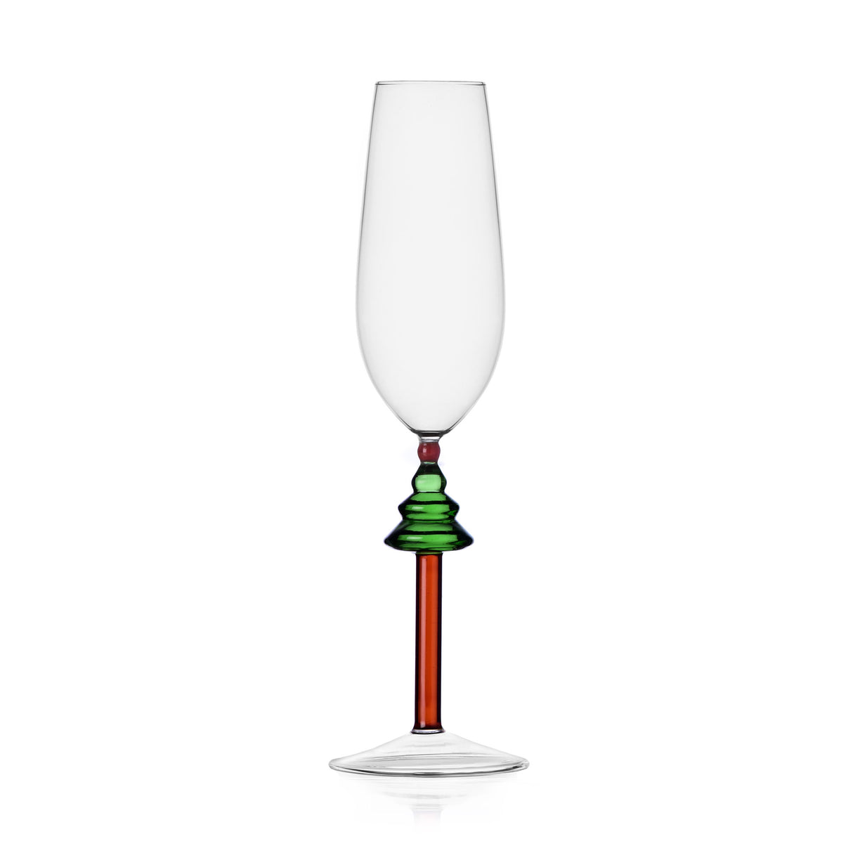 Calice flute Wish Tree Ichendorf in vetro borosilicato con albero 26,5 cm