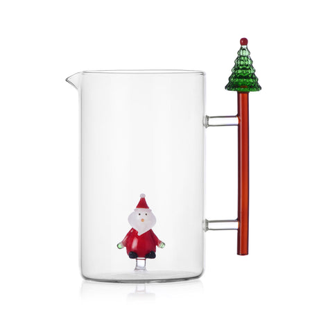 Brocca Babbo Natale Ichendorf in vetro borosilicato 1450 ml