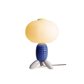 Lampada da tavolo Soft Blown Lladrò in porcellana opaca 41x27 cm