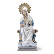 Statuina Madonna Divina Provvidenza Lladrò in porcellana lucida 42x18 cm