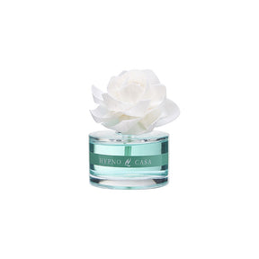 Diffusore a bastoncini Hypno Casa con fiore decorativo 60 ml Acqua Marina