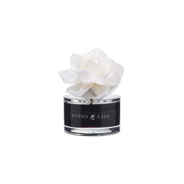 Diffusore a bastoncino Hypno Casa con fiore decorativo 60 ml Pepe Nero