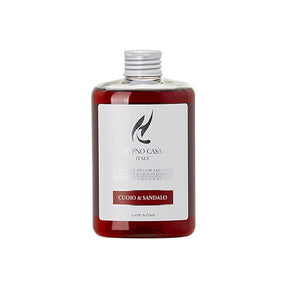Ricarica diffusore Hypno Casa fragranza Cuoio e Sandalo flacone 200ml