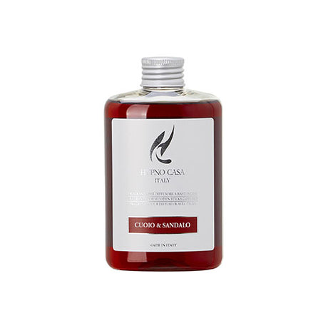 Ricarica diffusore Hypno Casa fragranza Cuoio e Sandalo flacone 200ml