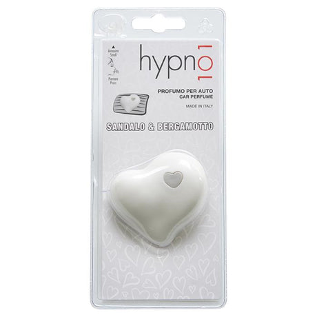 Profumatore auto Cuore Hypno Casa a forma di cuore con clip di fissaggio