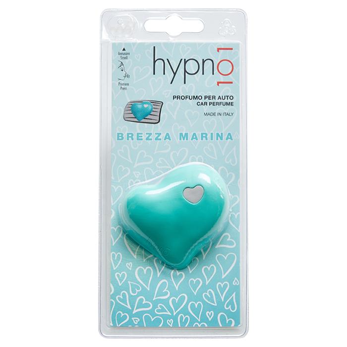 HYPNO CASA Profumatore Deodorante per Auto Cuore Brezza Marina Verde Acqua