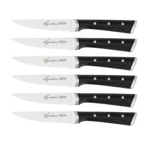 Set 6 coltelli bistecca Lagostina in acciaio inox 11 cm