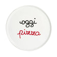 Piatto pizza Simple Day in ceramica con bordo rialzato diametro 31,5 cm