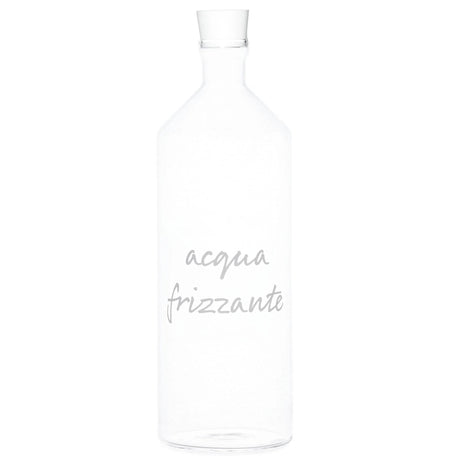 Bottiglia Simple Day in vetro borosilicato design minimalista 1,4 litri