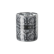 Vaso fiori Barocco Haze Versace in porcellana nera 18 cm