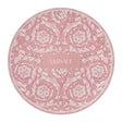 Piatto segnaposto Barocco Rose Versace in porcellana decorata 33 cm