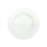 BRANDANI Total White Soup Plate 21.5cm Set 6 Pieces White New Bone
