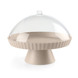 BLIM PLUS Alzata Tortiera Agorà 30cm Moka Grey Grigio Made in Italy 100% Riciclabile