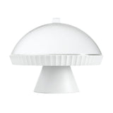BLIM PLUS Agorà cake stand 30cm Arctic White Made in Italy 100% Recyclable
